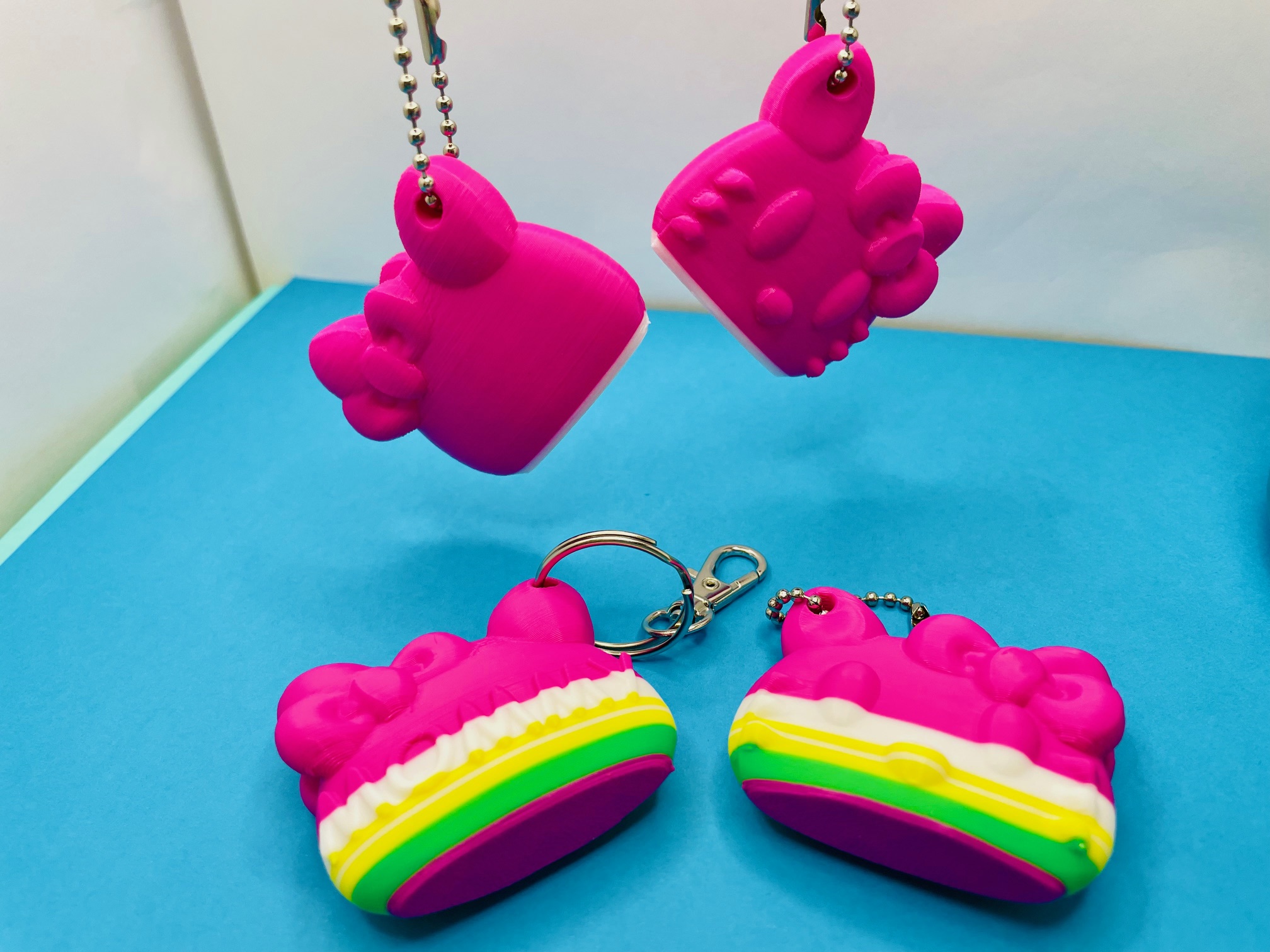 Miniatura 11 do modelo 3D Kitty Key Chain