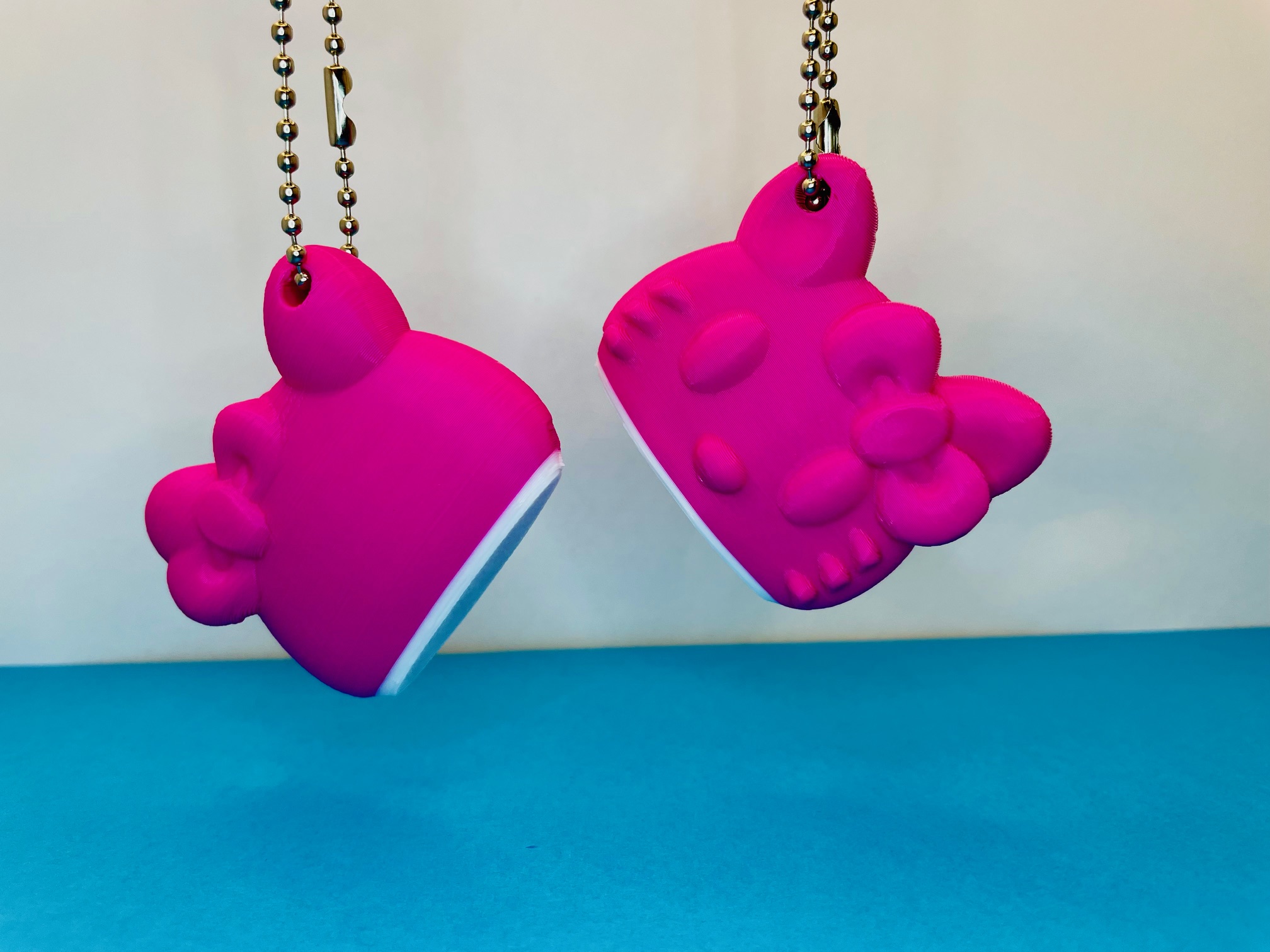 Miniatura 4 do modelo 3D Kitty Key Chain