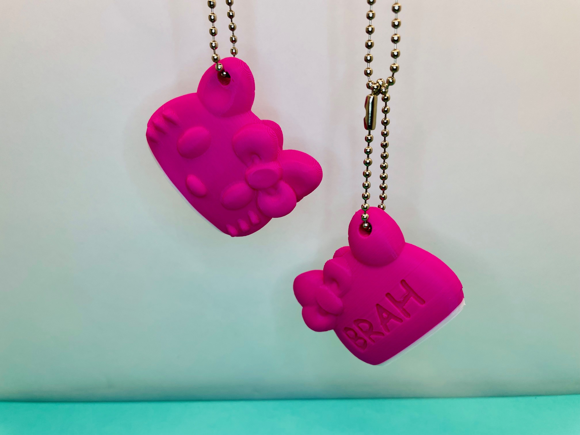 Miniatura 8 do modelo 3D Kitty Key Chain