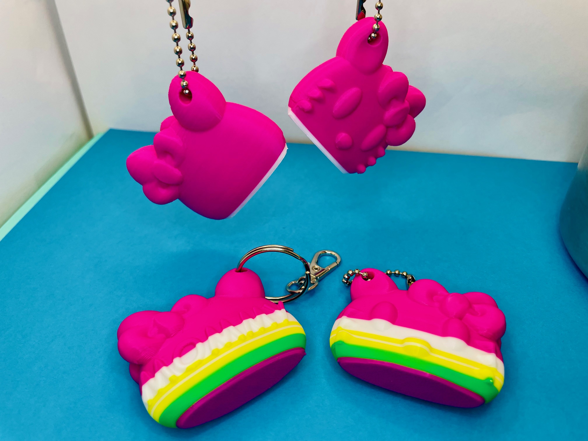 Miniatura 10 do modelo 3D Kitty Key Chain