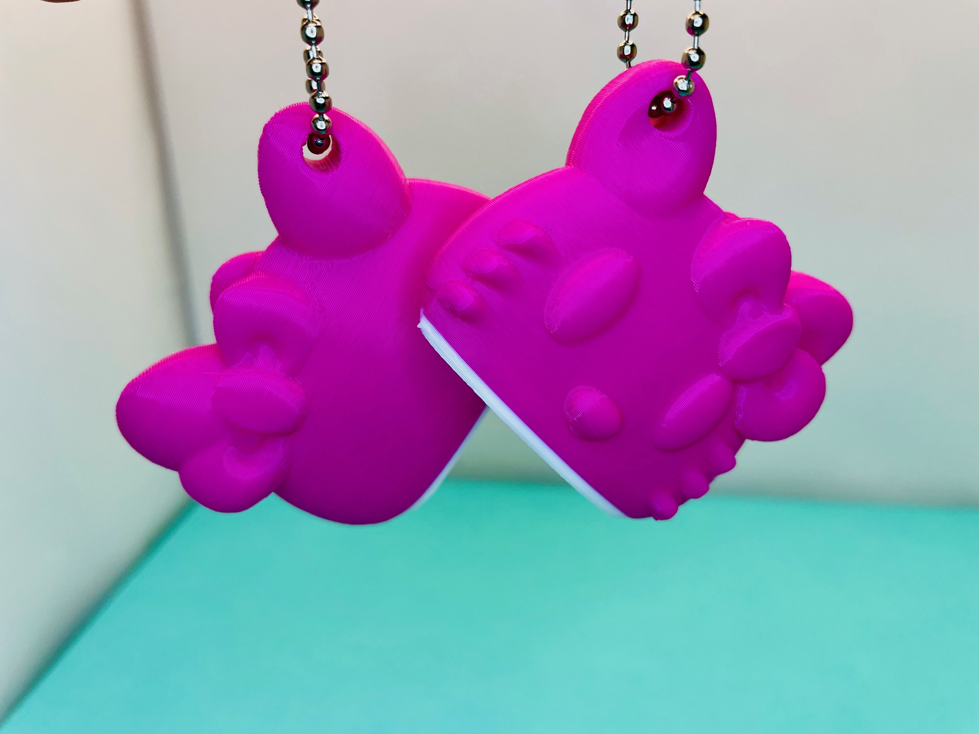 Miniatura 14 do modelo 3D Kitty Key Chain