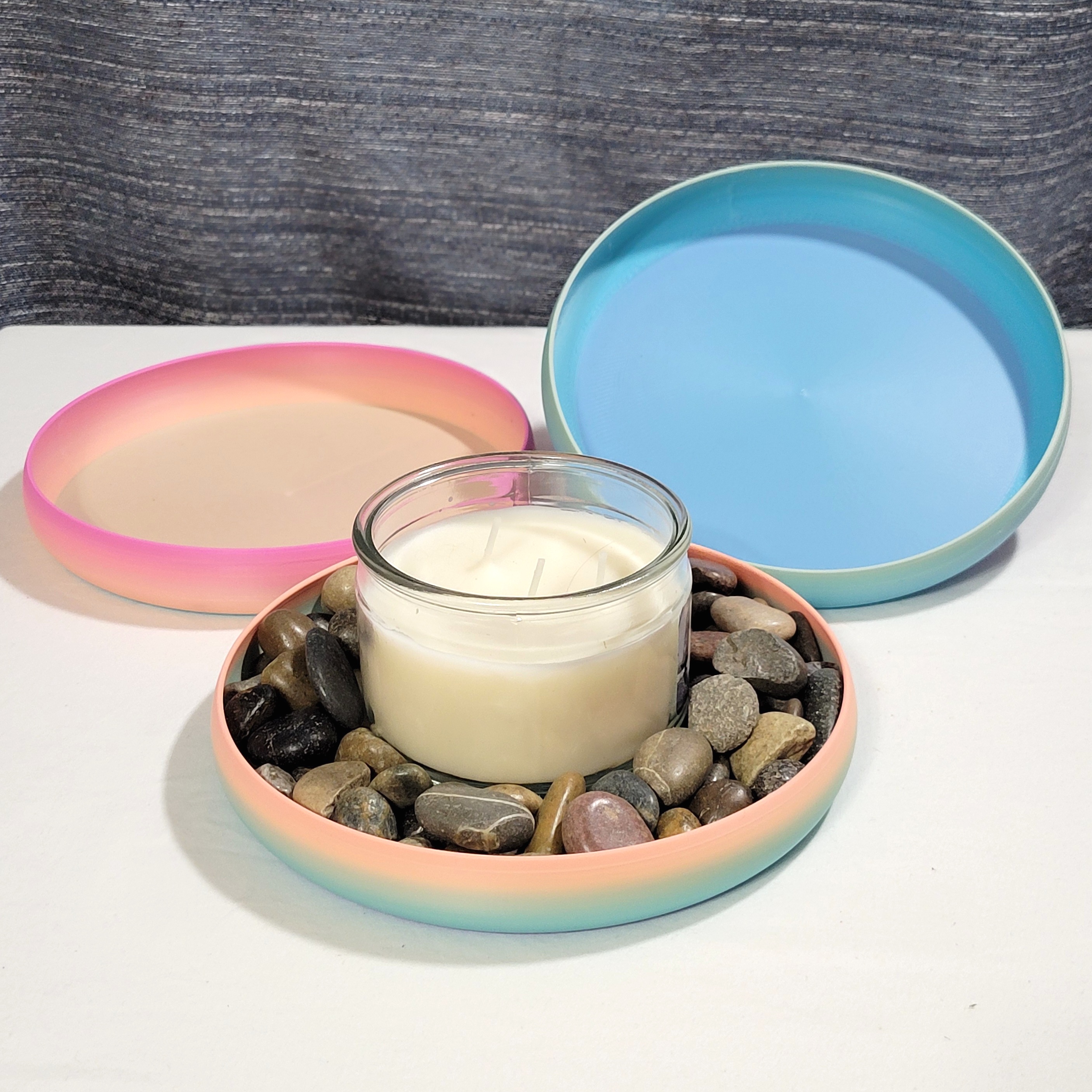 8 inch circular tray