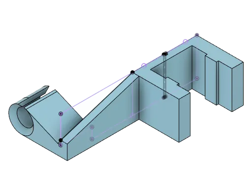 Dial Indicator Holder for Neptune 4 Max 20x20 extrusion DEPRECATED