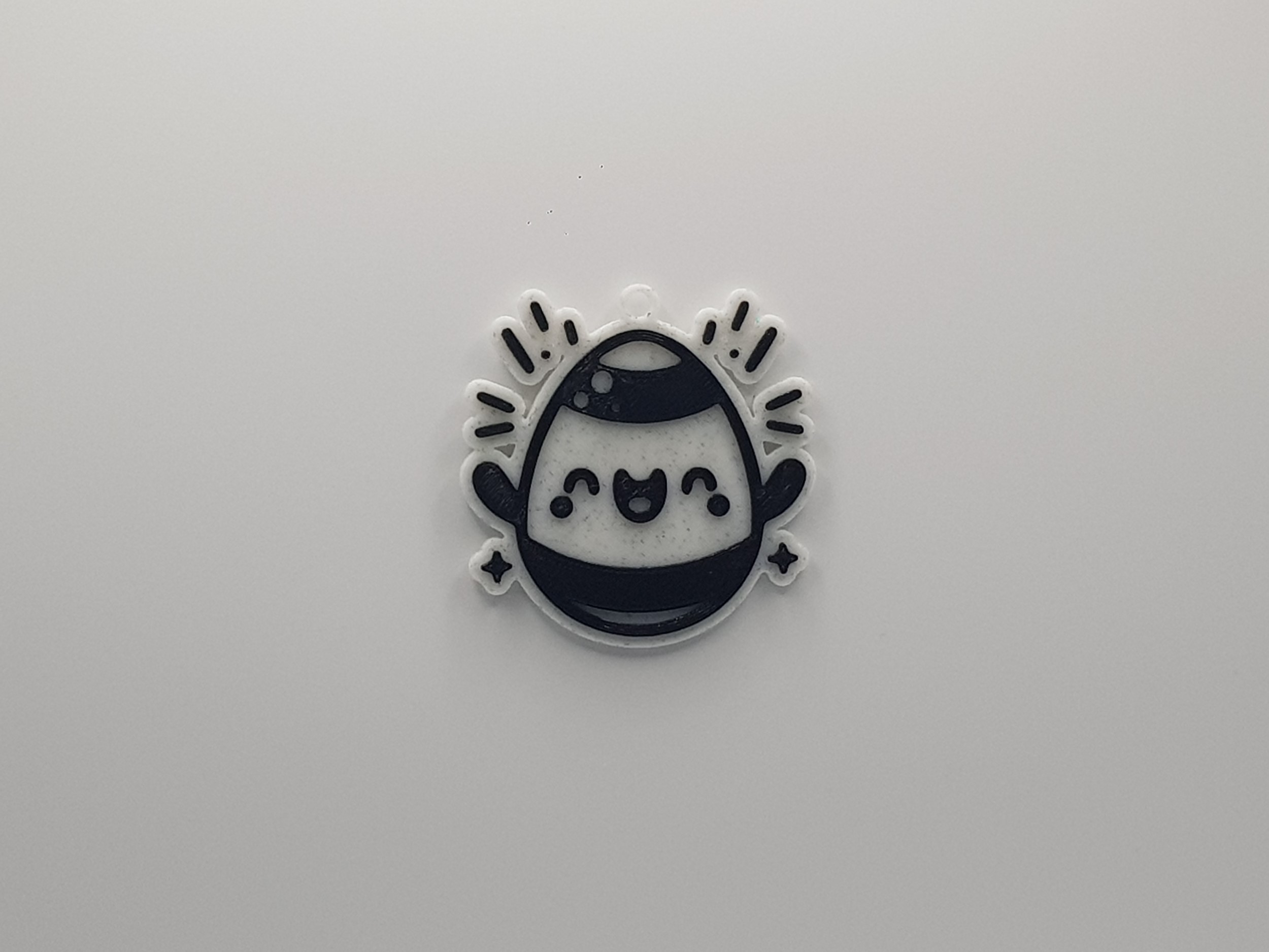 Happy Easter Egg Keychain