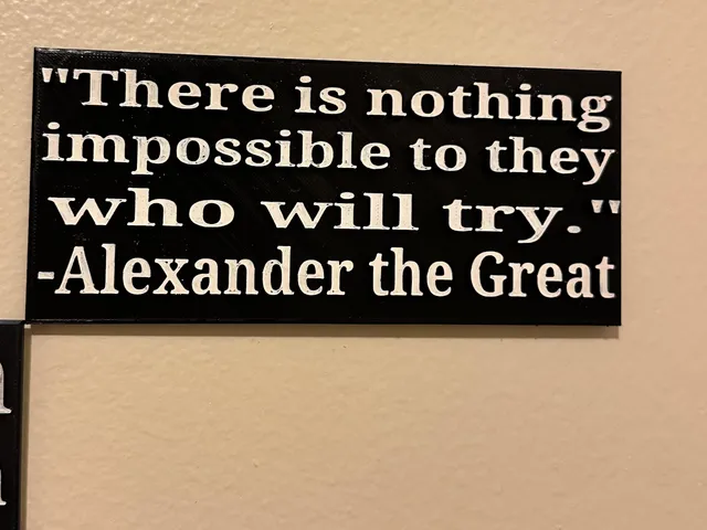 decorative inspirational Alexander the Great poster