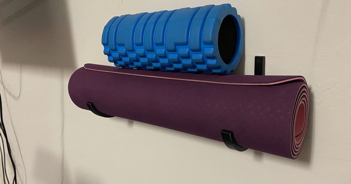 Yoga mat holder by Alex, Download free STL model