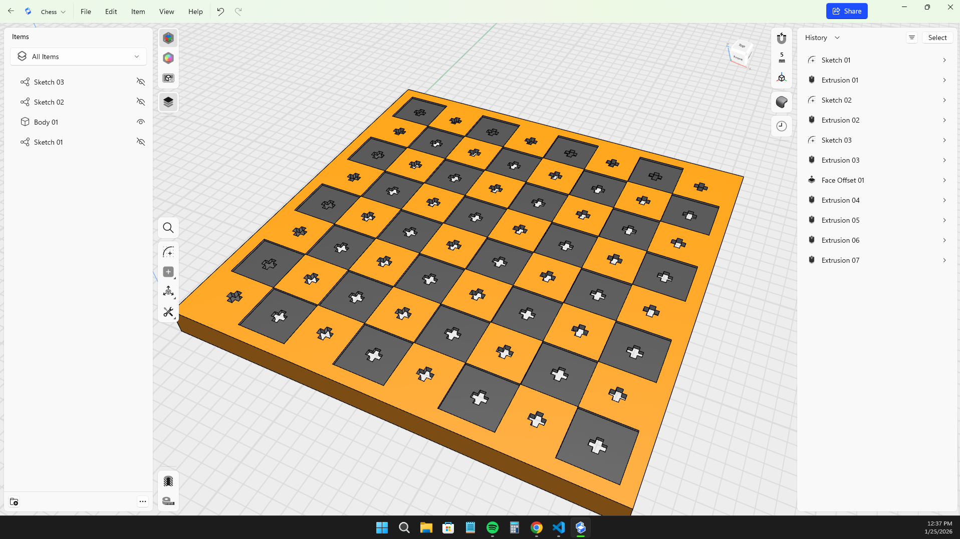 Travel chess set without magnets, locking mechanism. — thumbnail 2