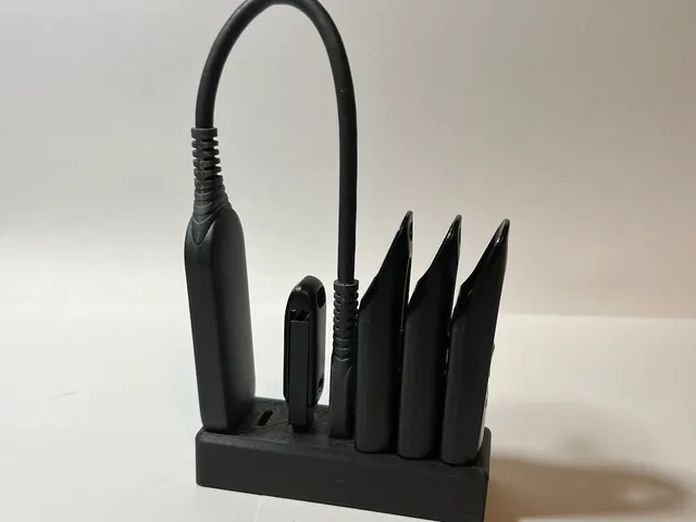 USB & USB-C Stand/Holder with USB Female Plug