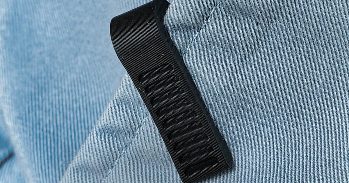 EDC Mini Pocket Clip for Keys and Multitools by Downloaded Goods ...