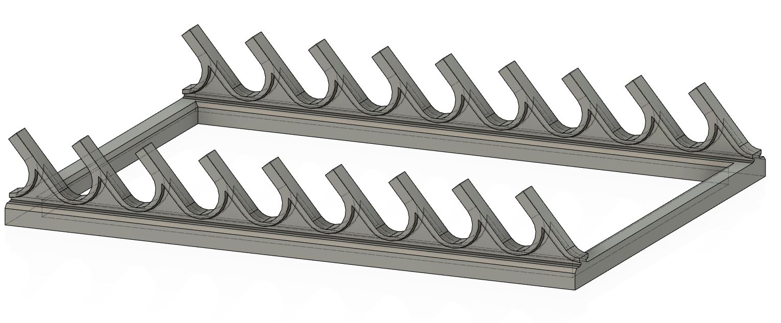 Elegant pencil wall display — thumbnail 3