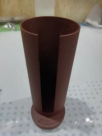 Glass holder column