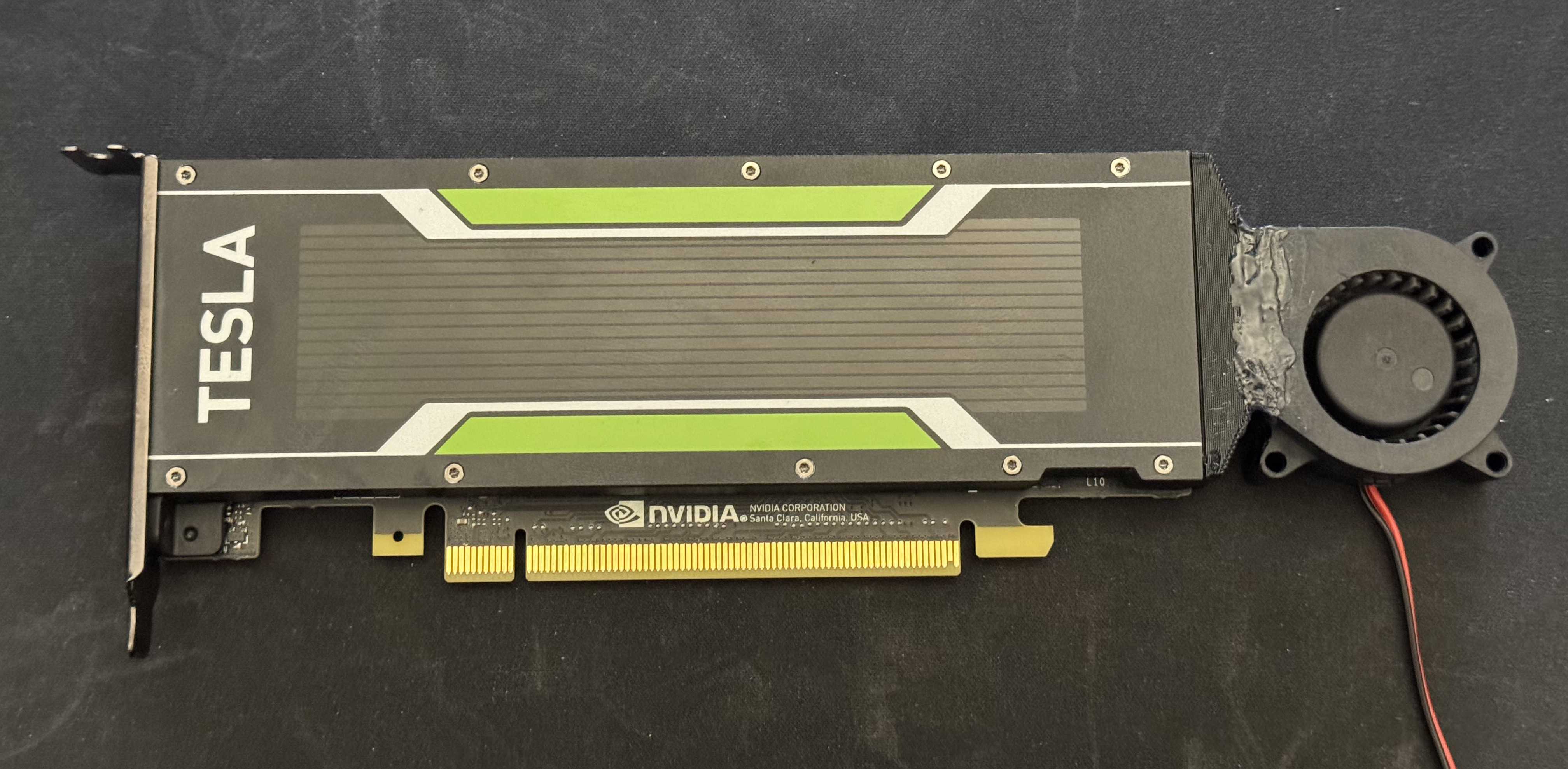 Nvidia Tesla P4 4020 blower fan shroud