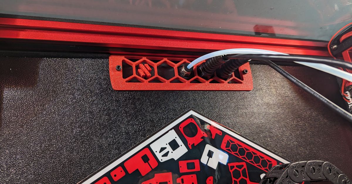 Voron 2.4 exhaust cover 2x CAN PG7 M10 by Shrek69 Download free STL