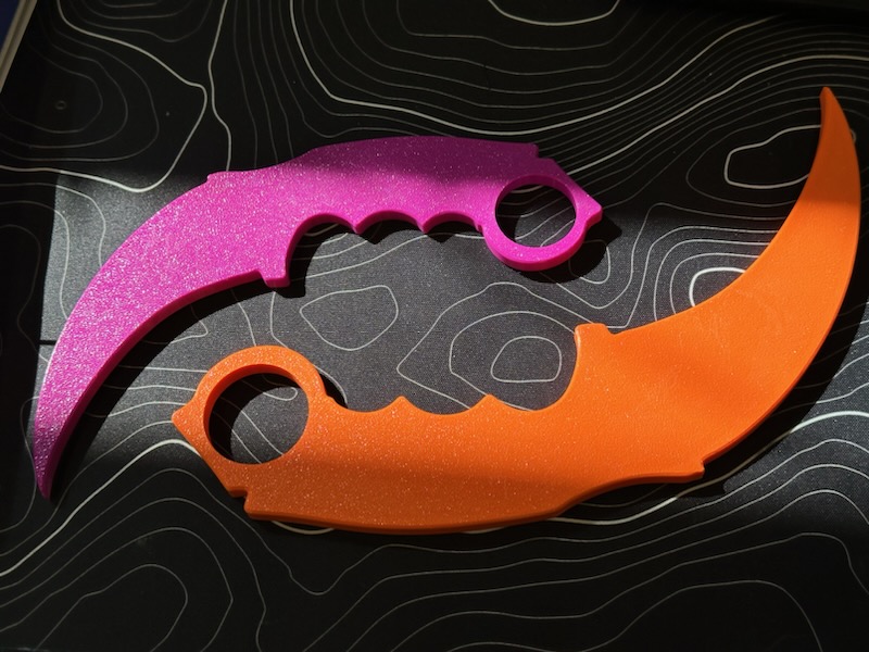 Airsoft Karambit Trainer - Dummy Knife - Easy to Print! von ...