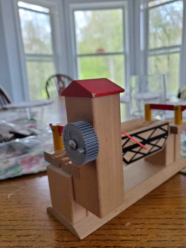 Brio Train Drawbridge Crank Spool by Bob Loblaw | Download free STL ...