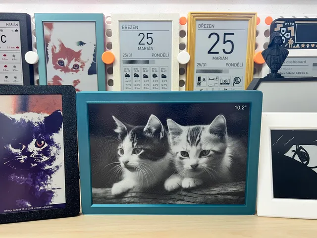 Rámeček pro ePaper 10.2" Good Display a LáskaKit ESPInk