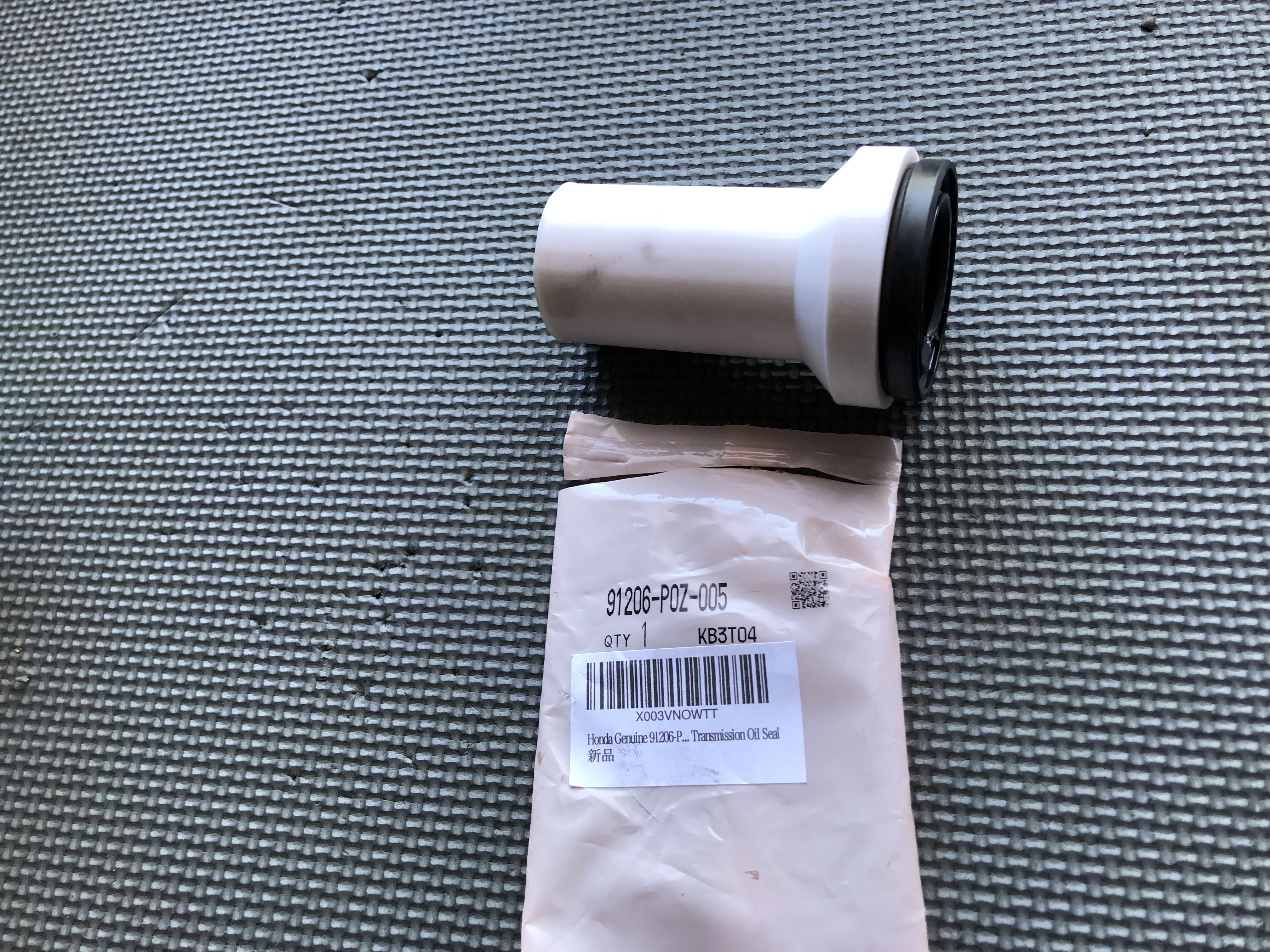 Seal driver for Honda transmission oil seal 91206-P0Z-005