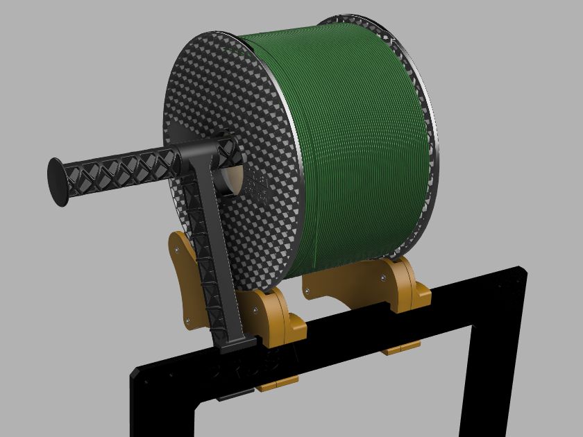 Spool Holder for Prusa MK3 (Strong Version)