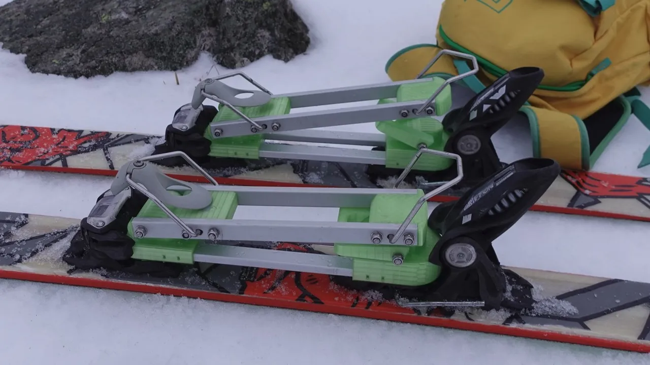 Ski Touring Adapter by pfuscher666 | Download free STL model