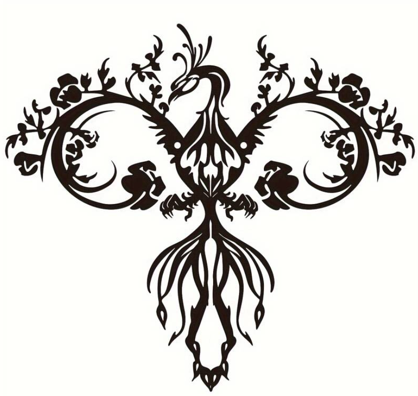 phoenix wall decoration