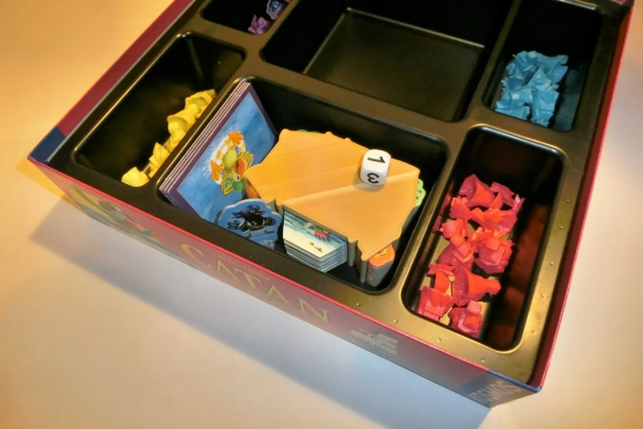 Catan Junior Mini Organizer by sango, Download free STL model