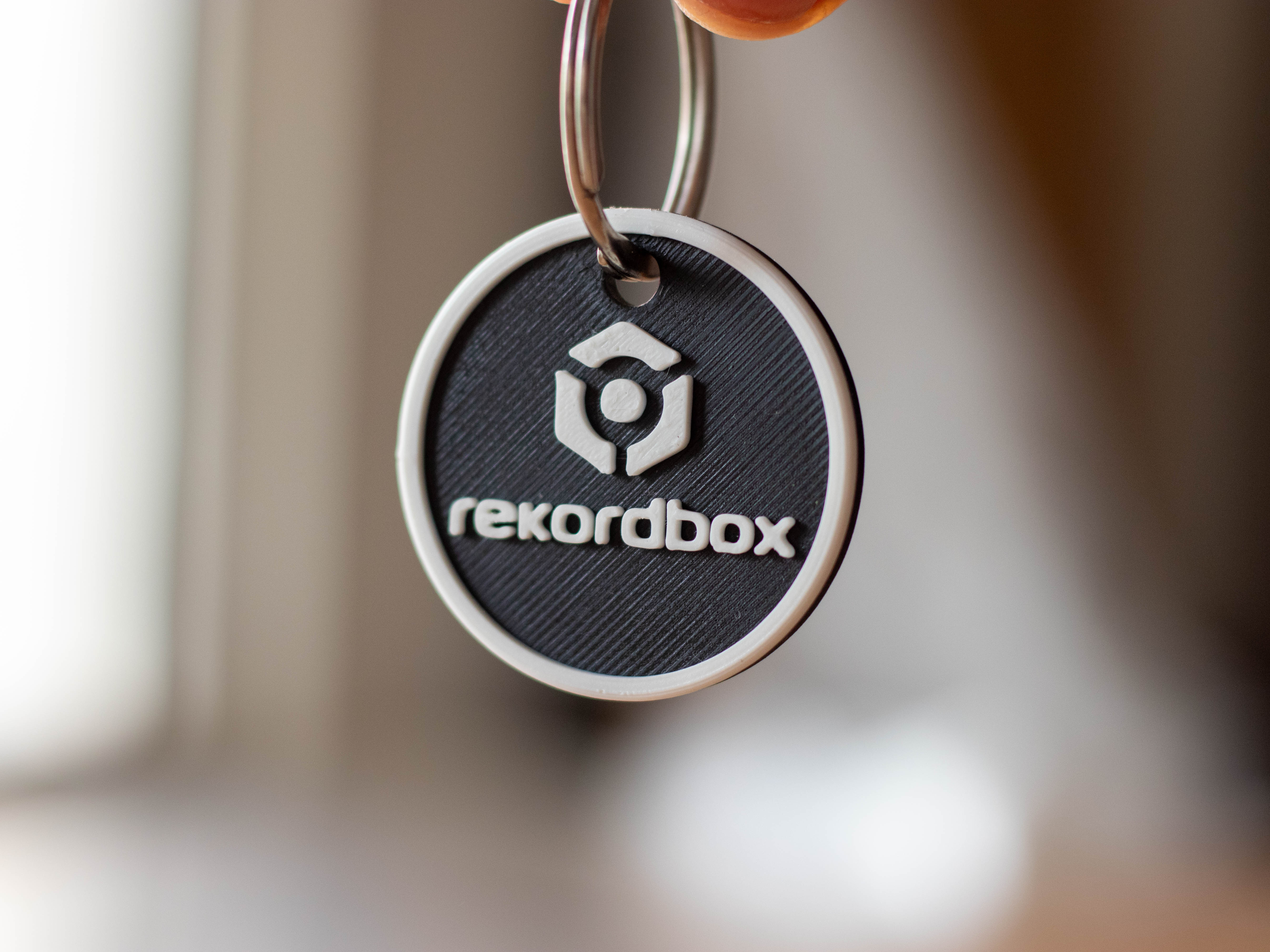 Recordbox DJ Keychain