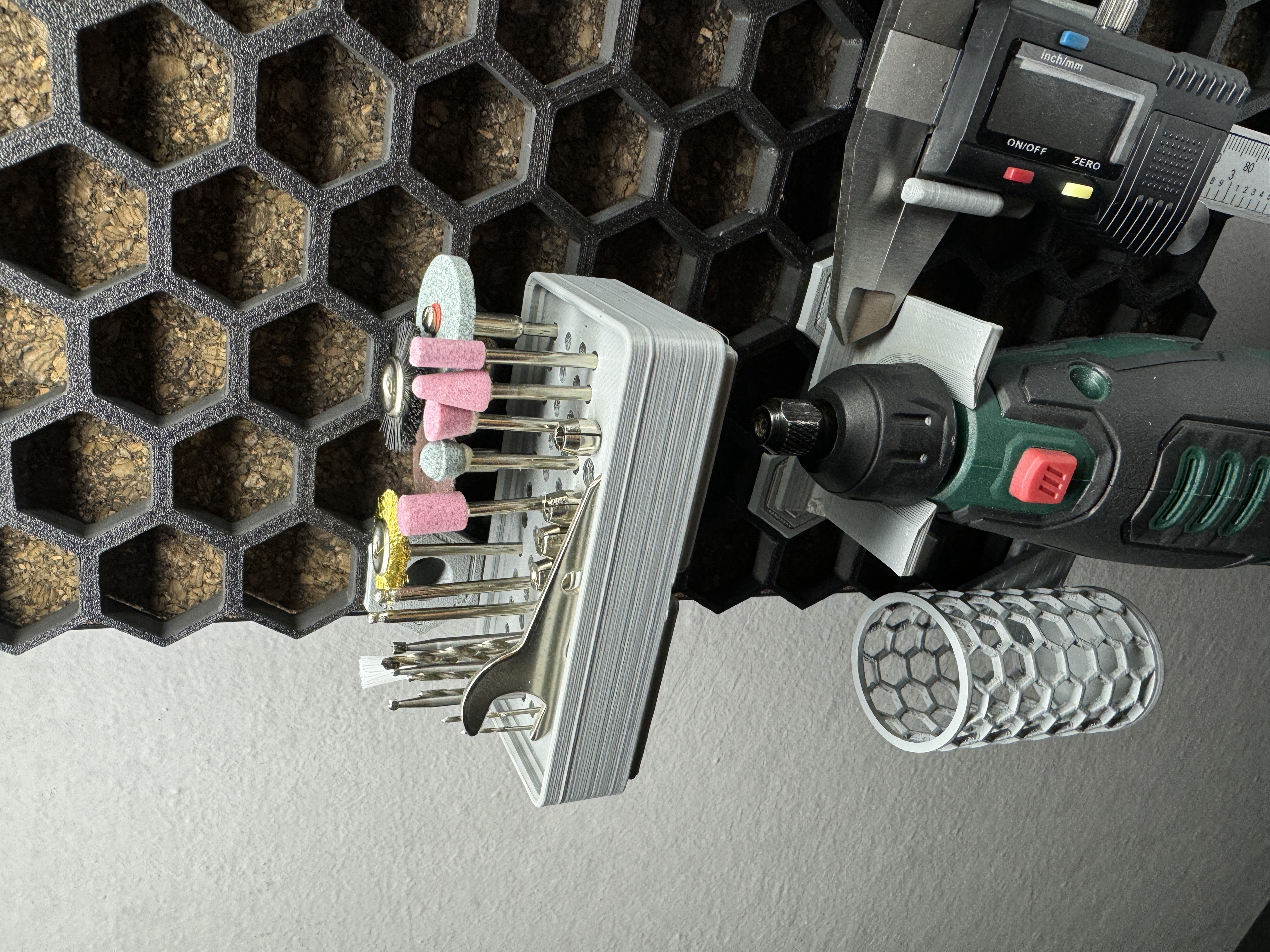 Dremel Parkside tool holder for Honeycomb Storage Wall