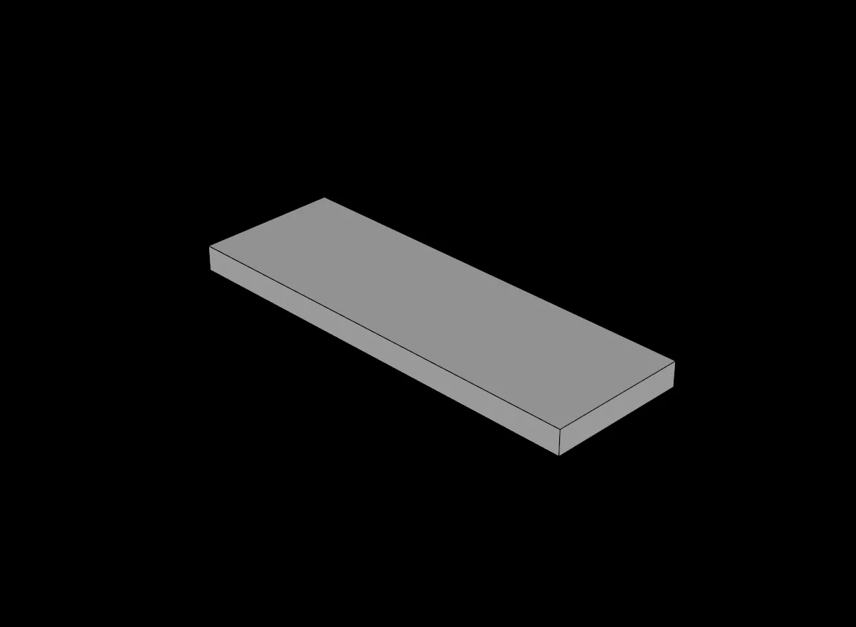 ナディア2 Lego Compatible (69729.dat) Tile 2 x 6 by thall72 | Download free
