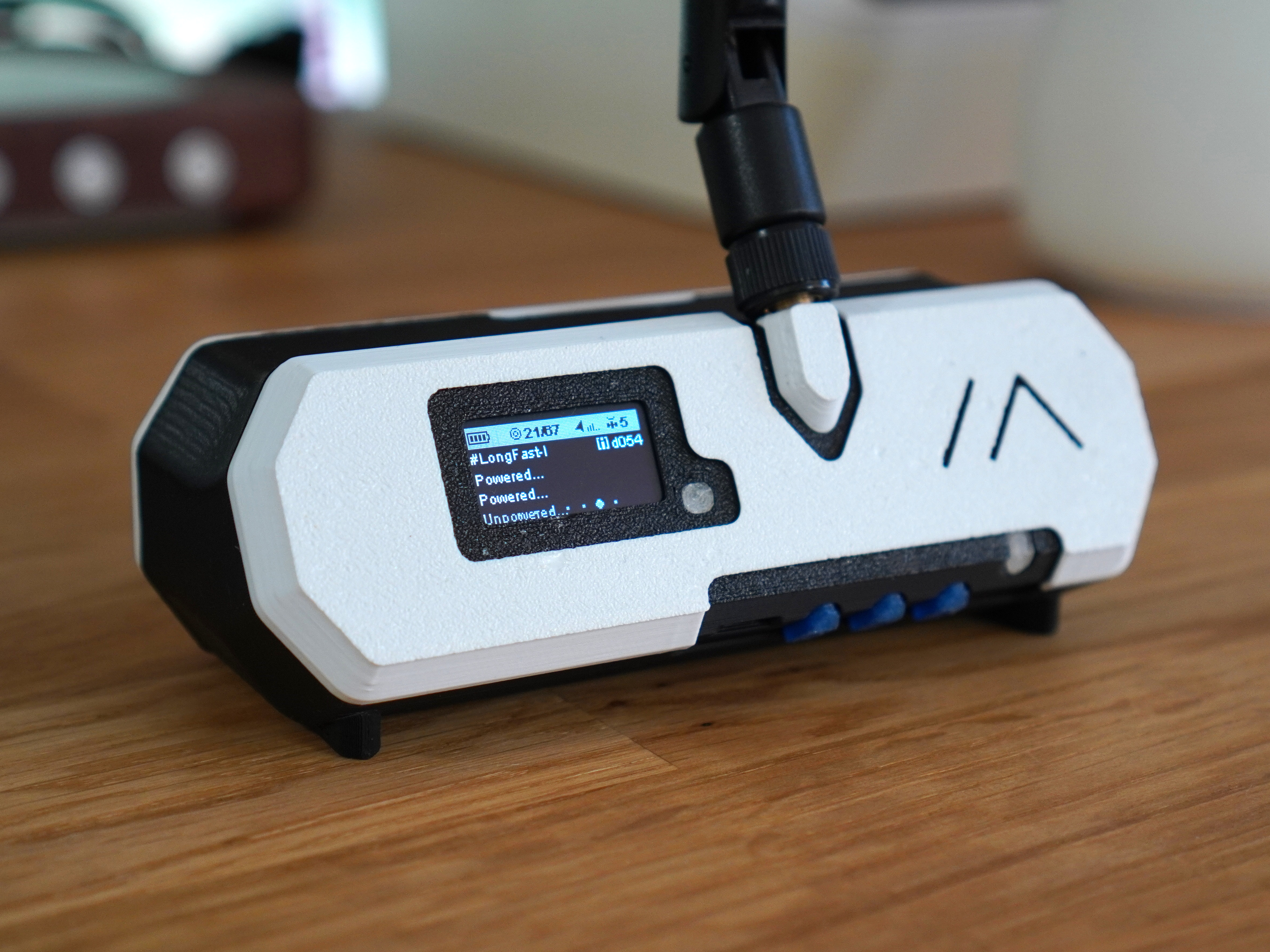 Meshtastic TTGO T-Beam Case - SciFi 3D model thumbnail
