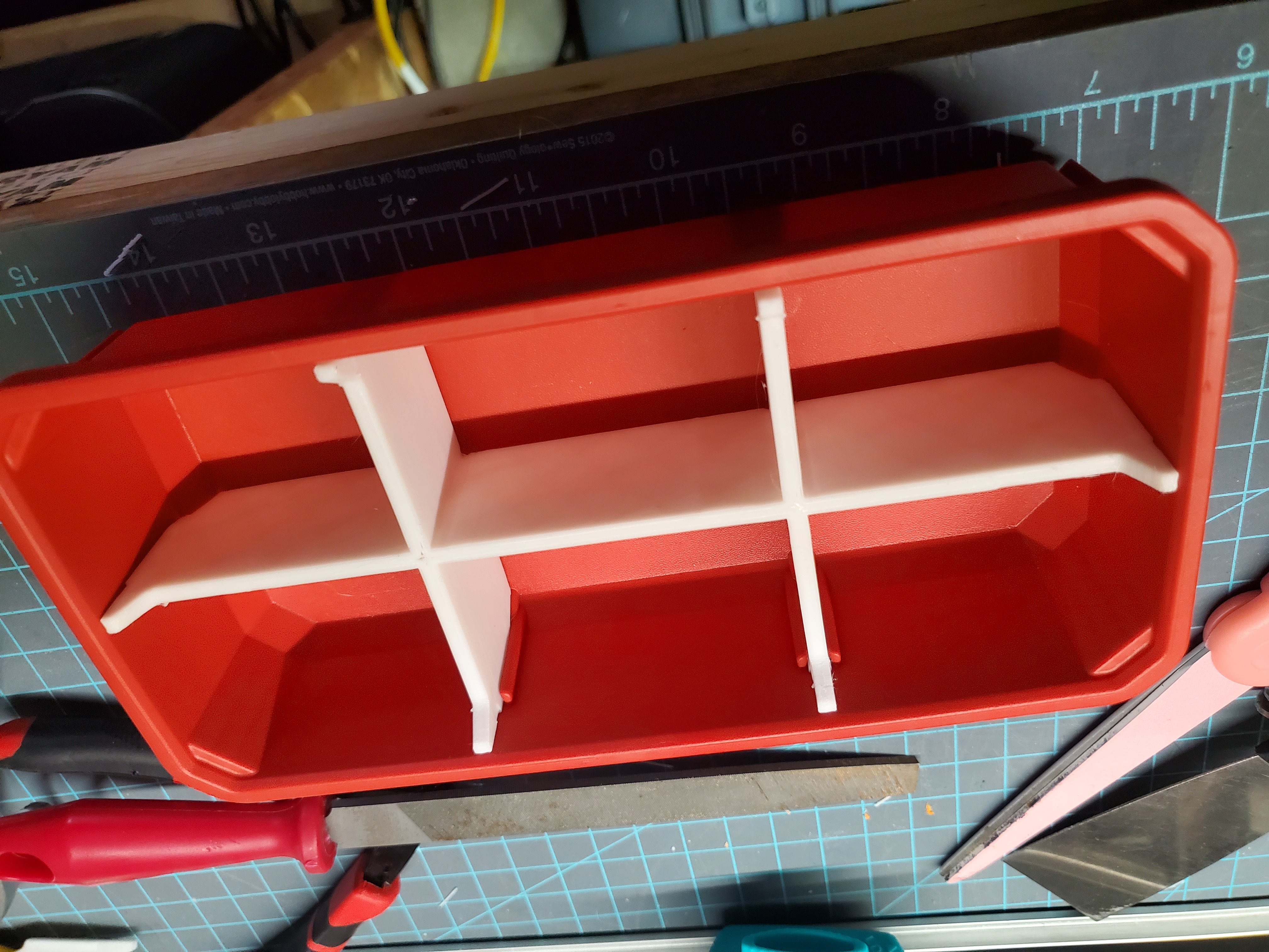 Improved Milwaukee Slim Packout Bin Cross Divider more types