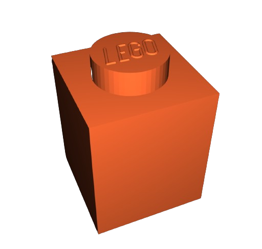 Normal LEGO Brick (Real LEGO) by xniirooh | Download free STL model ...