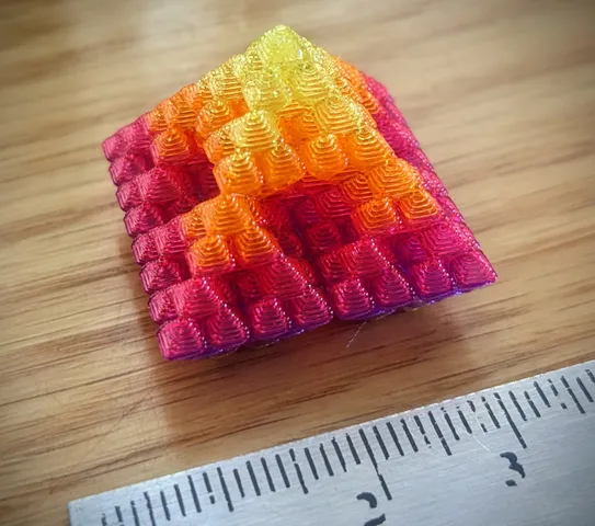 Fractal "Fairy Crystal" small 4 sides