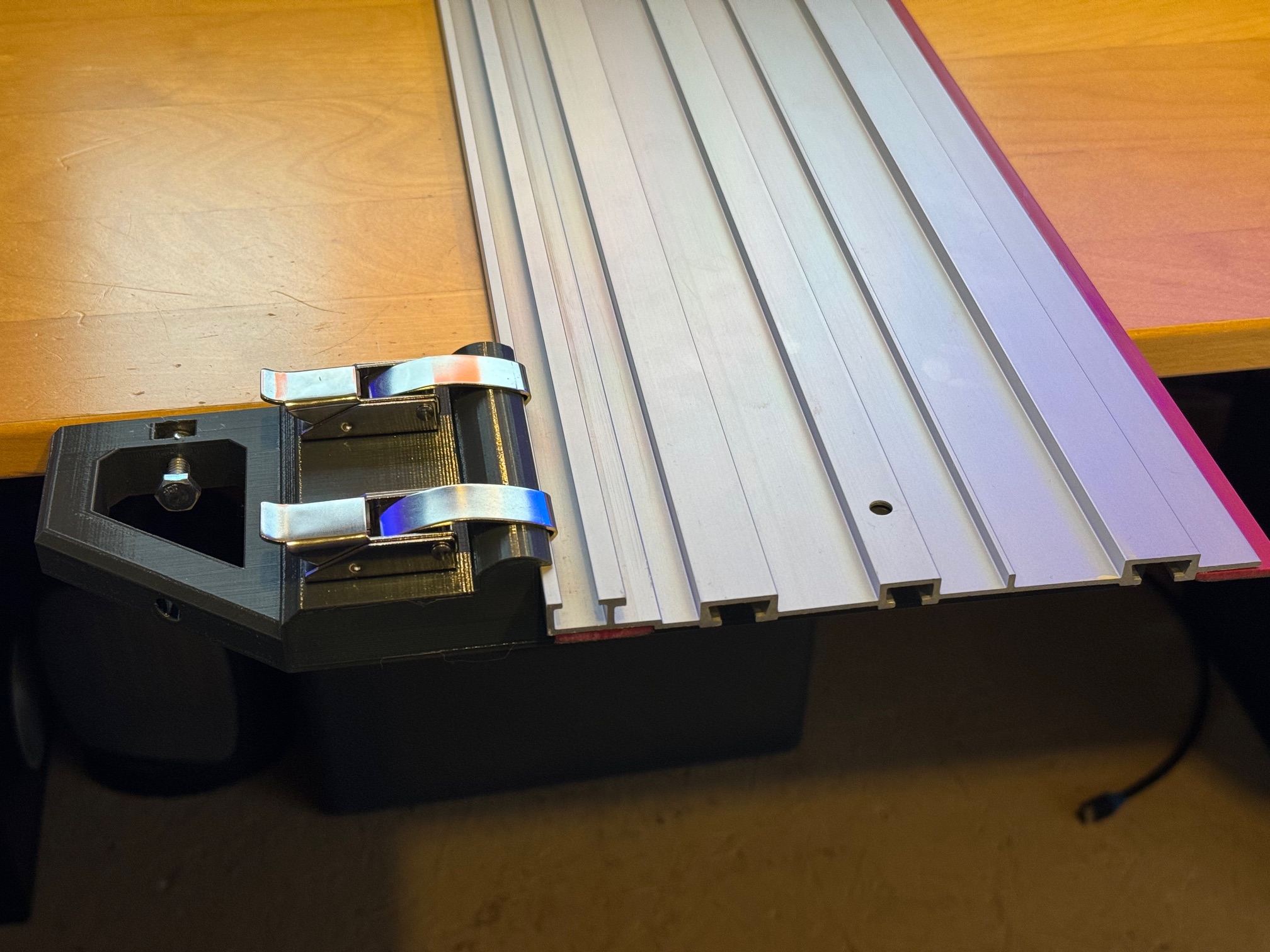 Right Angle Track Saw Guide for Milescraft Track Saw by CurlyFriesALPHA Download free STL