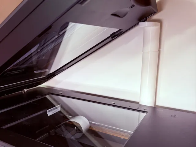 Epson flatbed scanner lid open holder (V850)