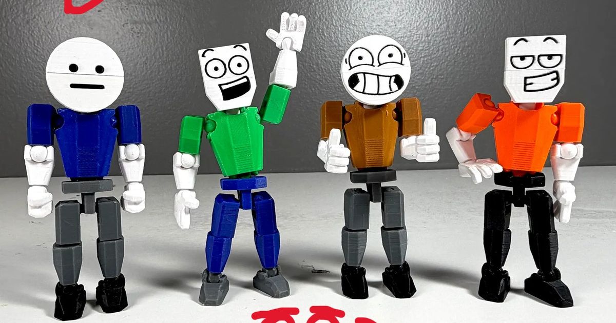 Loftyo Figure: Now a STL! by Green Prints Stuff | Download free STL ...