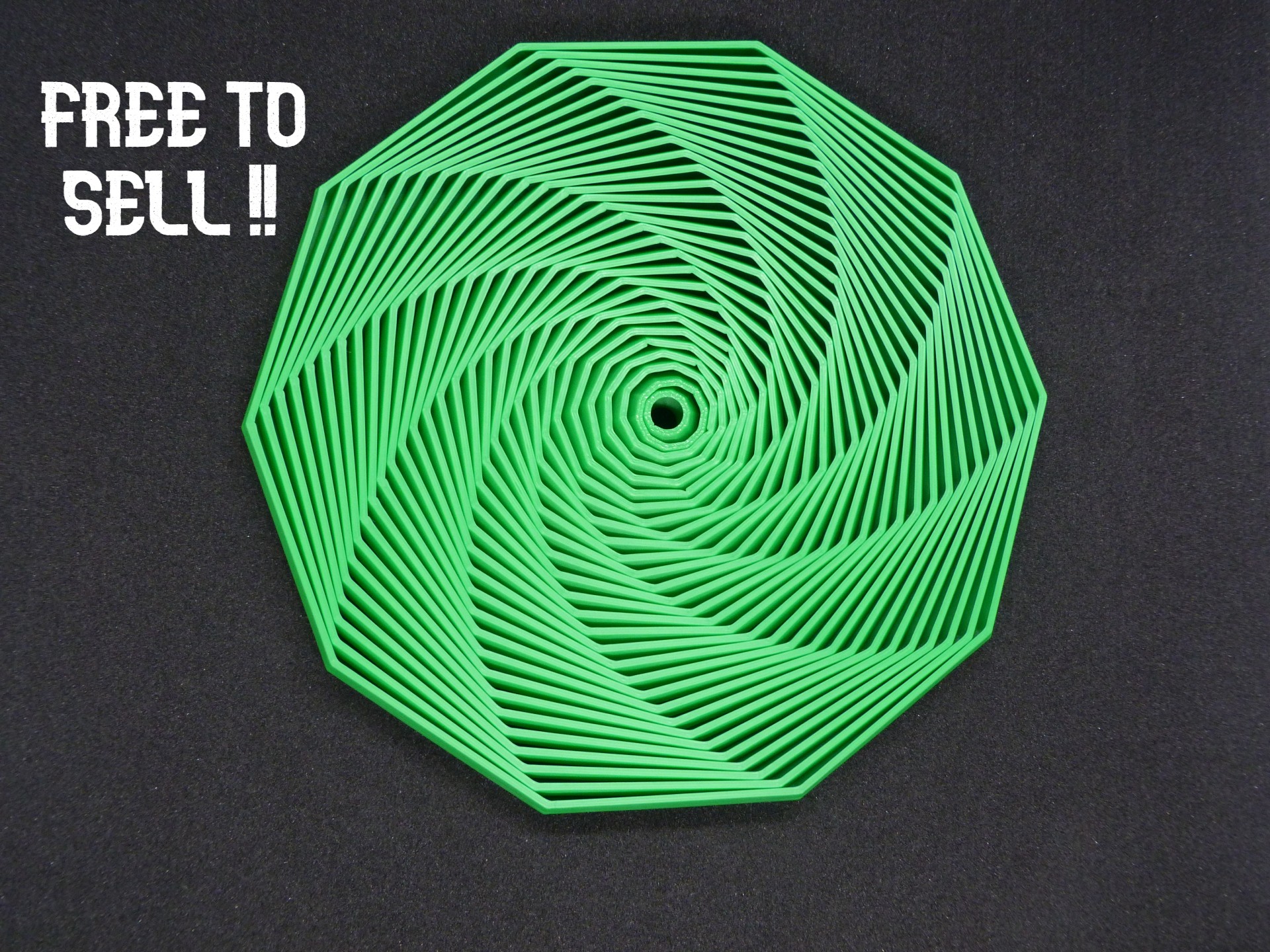 decagon fidget large 30 rings (free to sell)