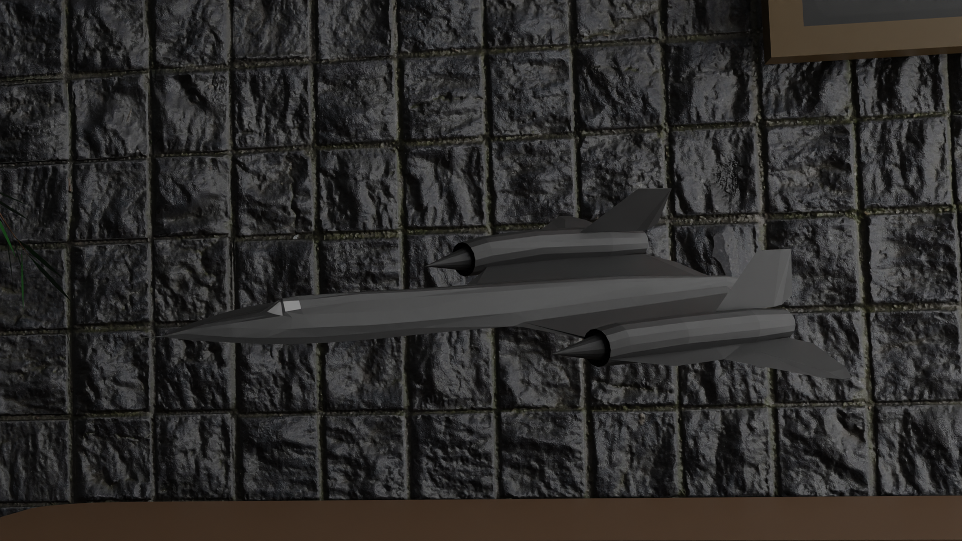 SR-71 Blackbird – 3D Printable Model