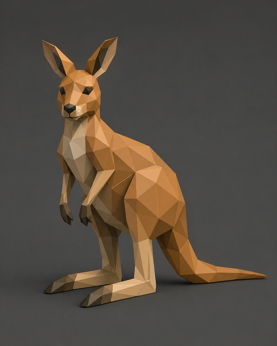 Low Poly Kangaroo
