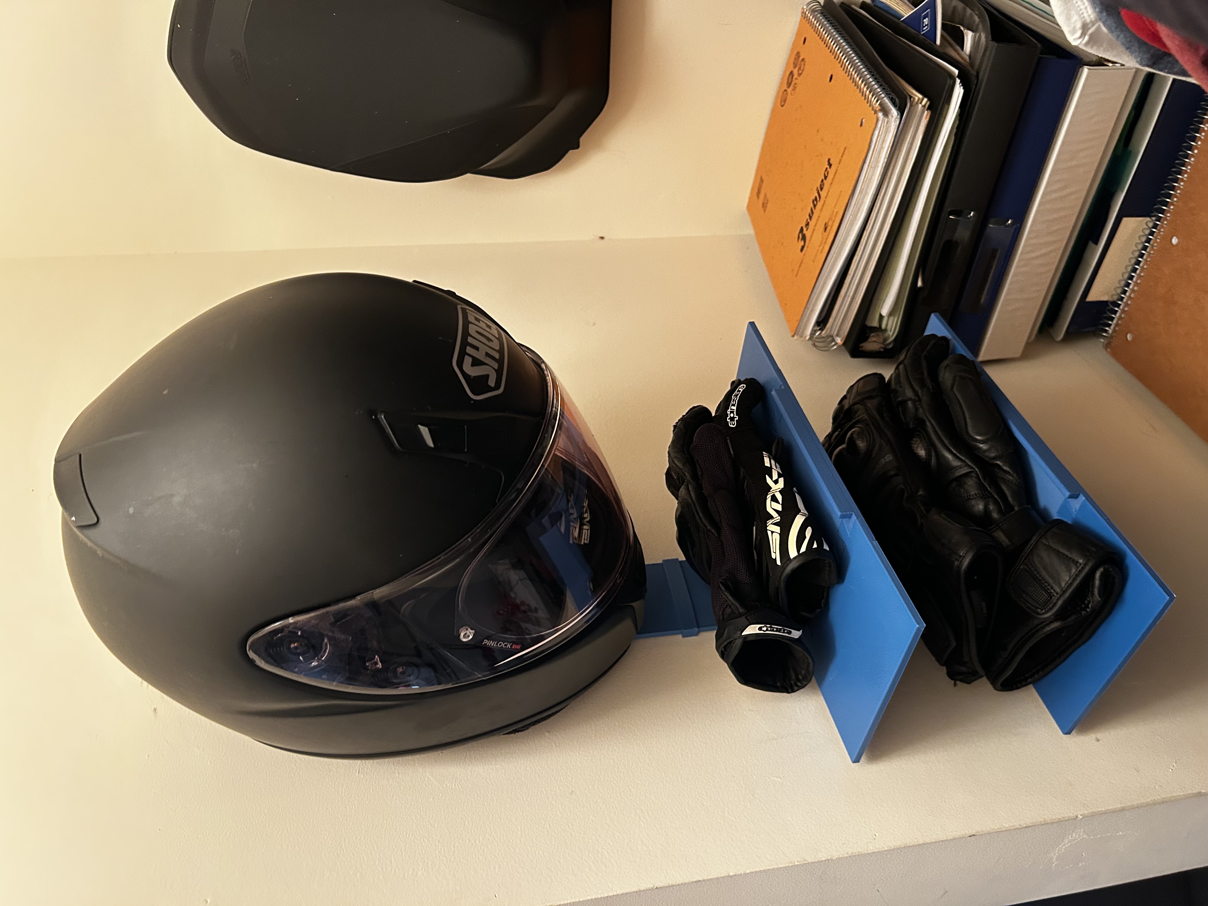 Hanging Shelf for MotoLoot Helmet Rack