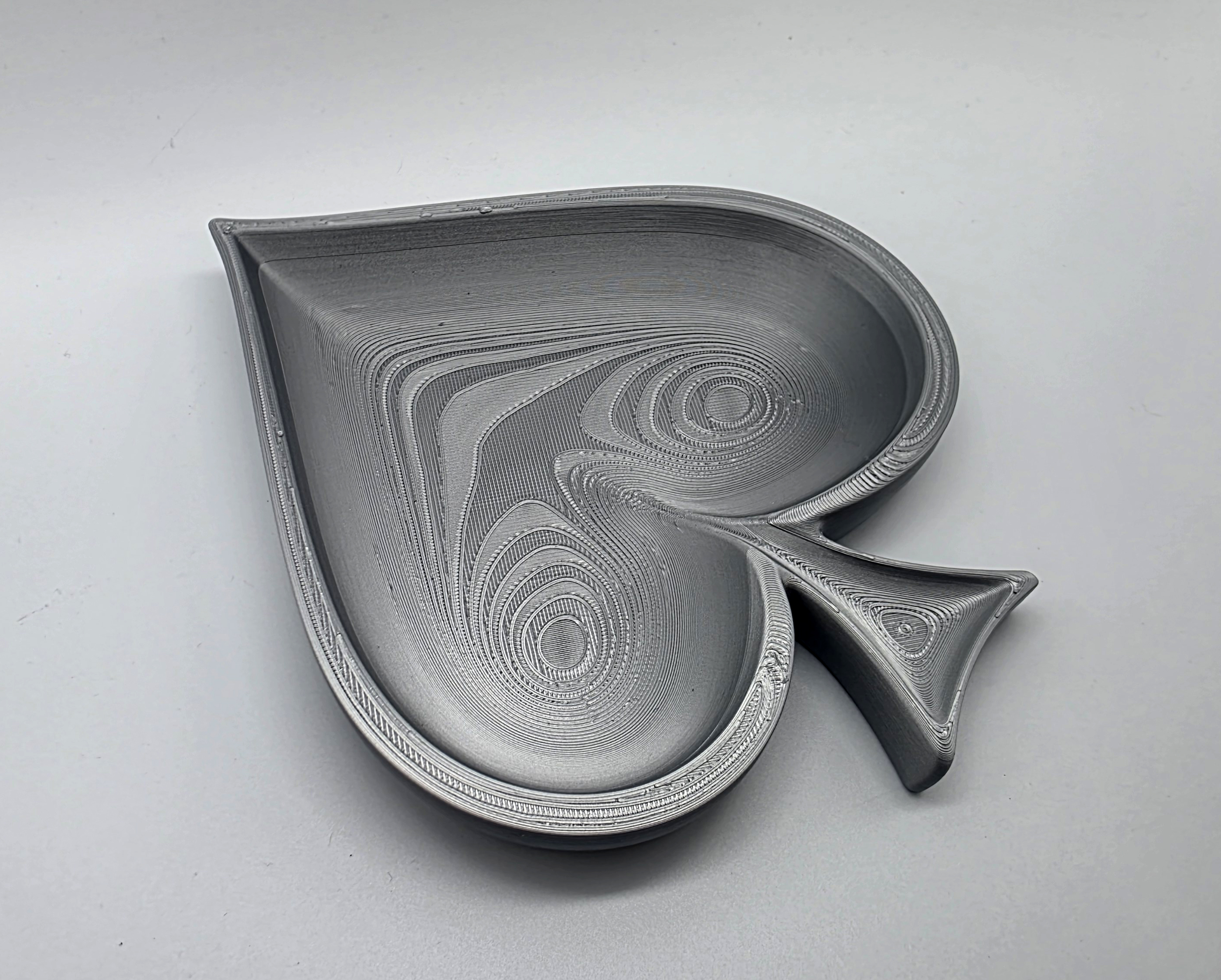 Spade Dish - No Supports - Scalable