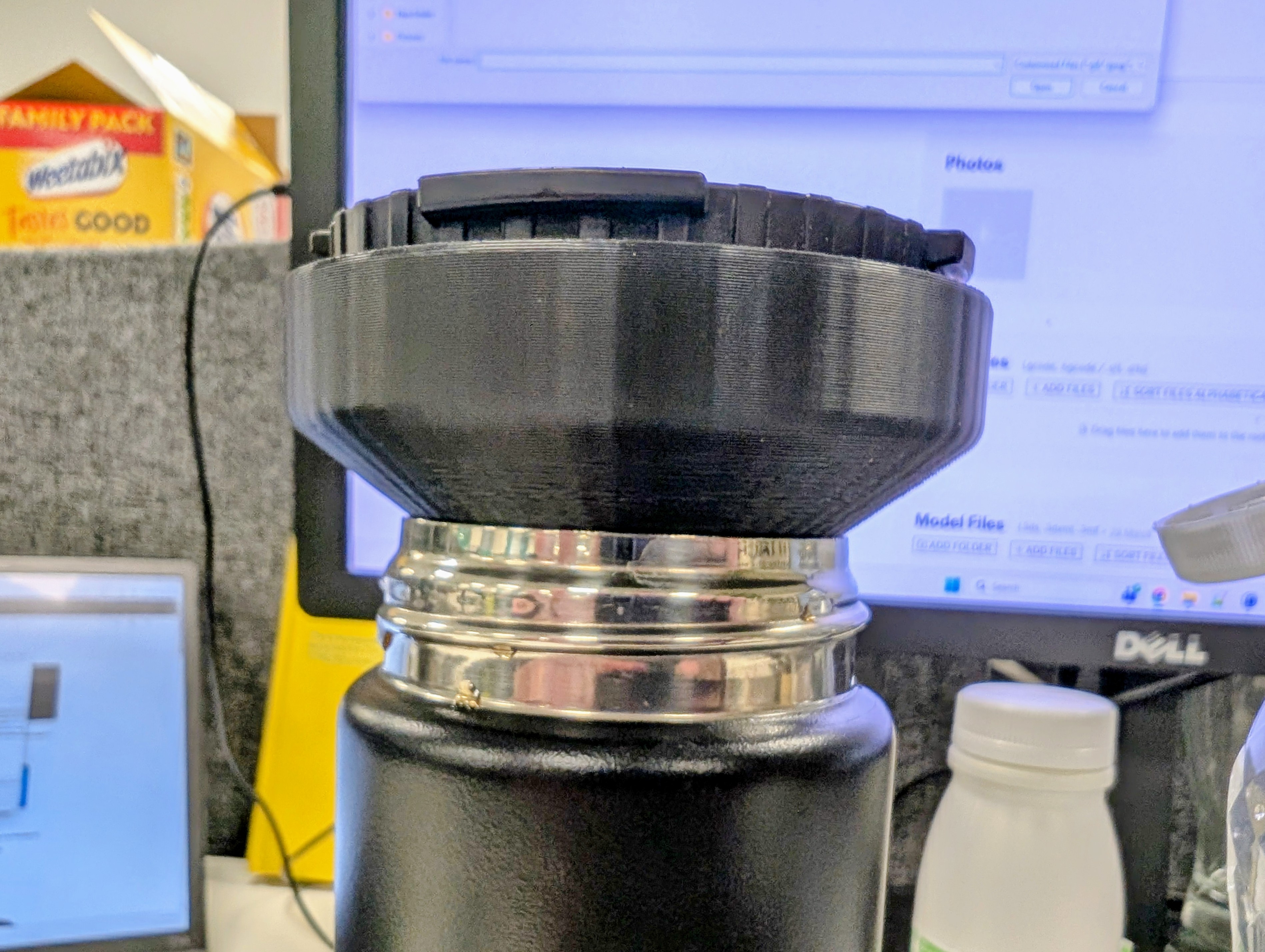 Aeropress to Ikea Travel Flask Adapter