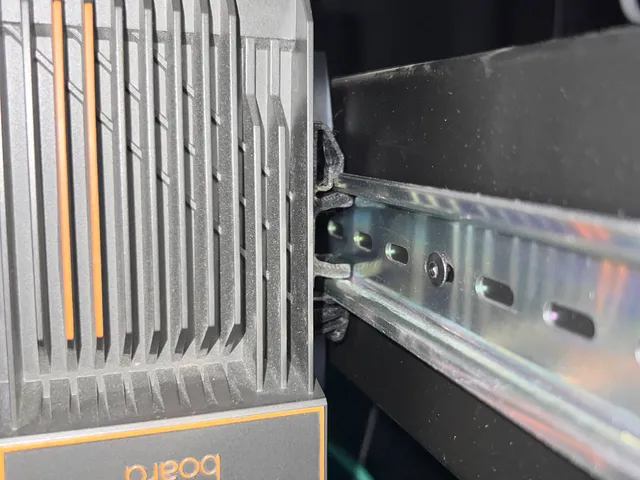 ZimaBoard Base with DIN rail mount