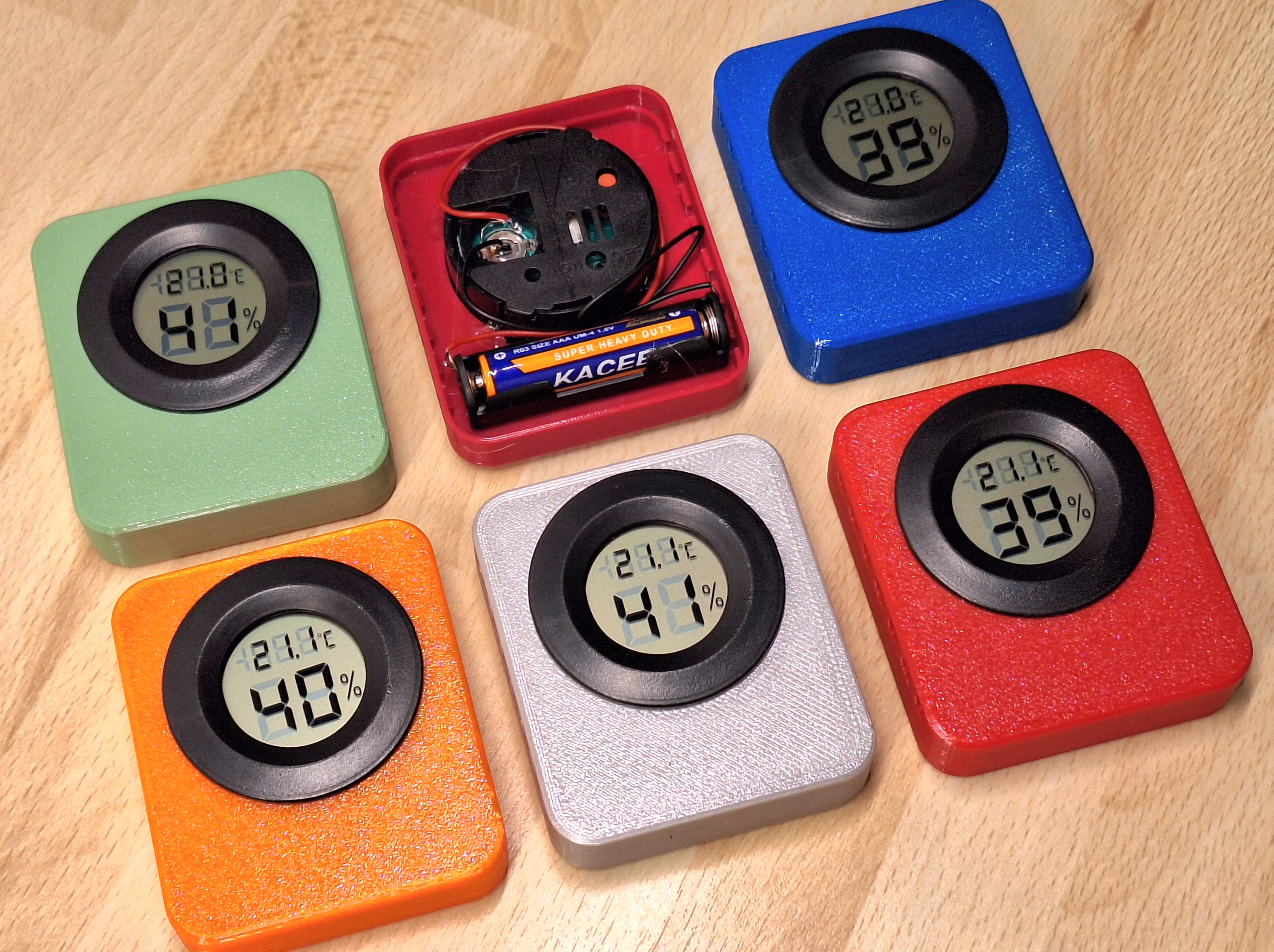 Hygrometer housing (5year+ battery life)