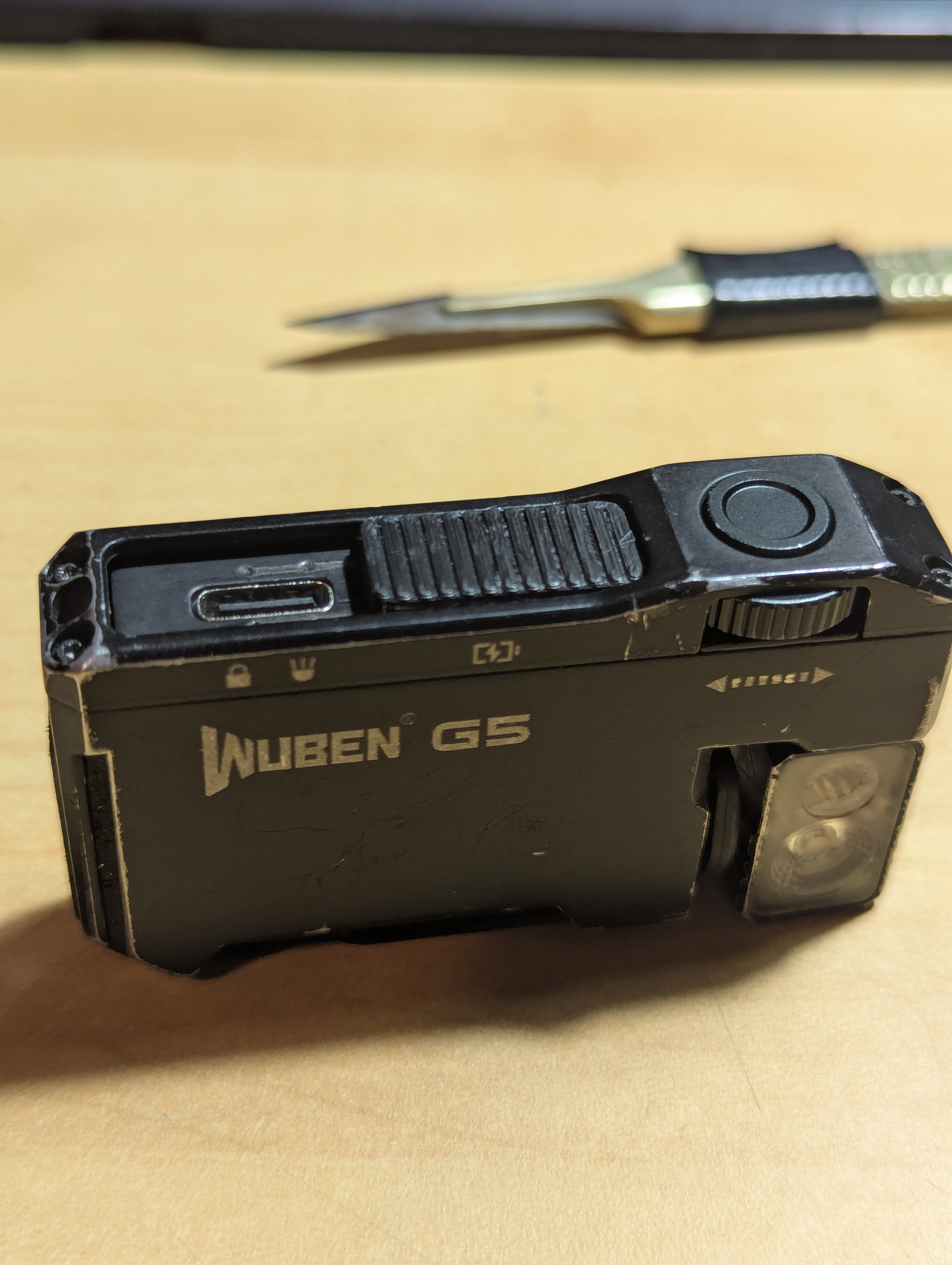 Wuben G5 USB C Cover + Mod