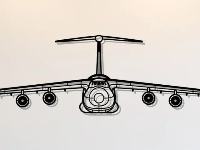 Lockheed C-5 Galaxy Front Wall Art
