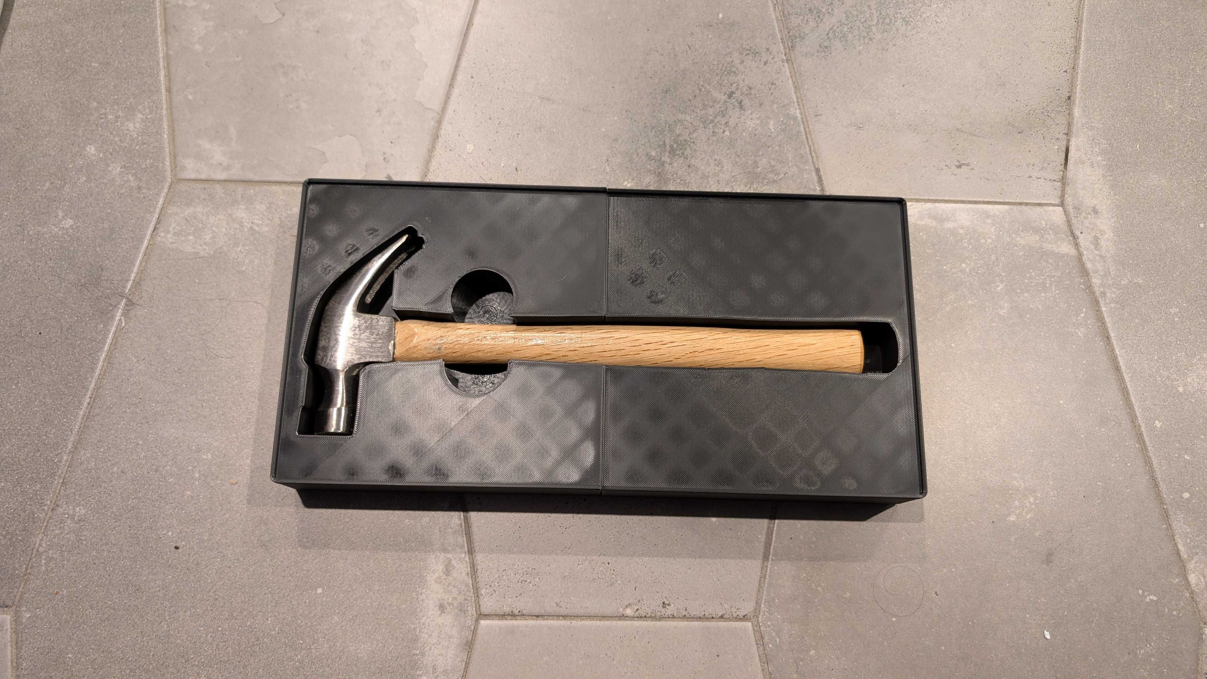 Gridfinity Hammer Holder - Stackable — thumbnail 3