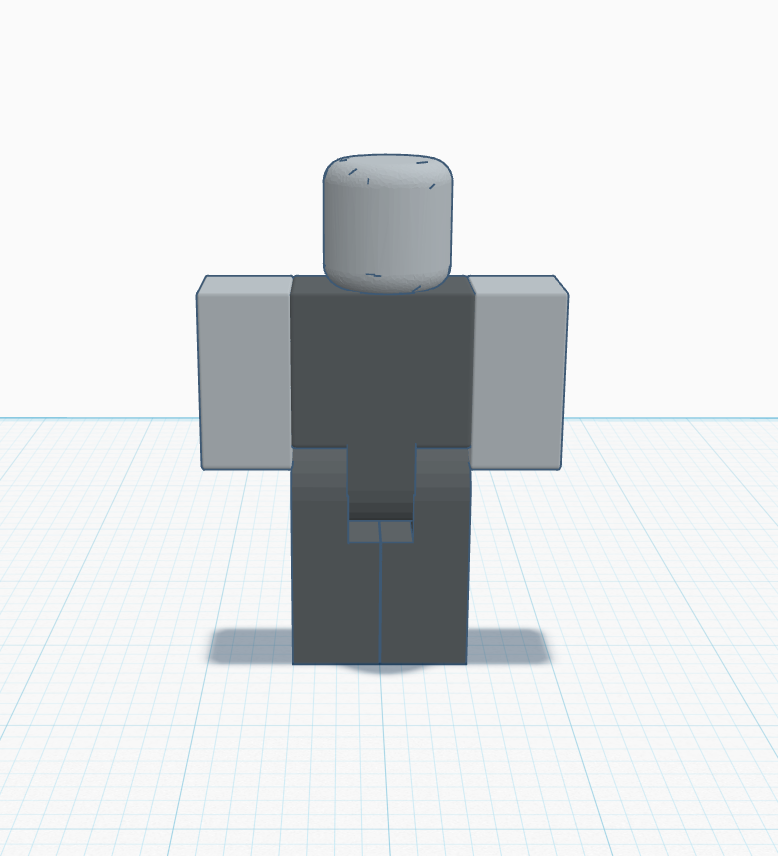 R6 Roblox figure (with joints)