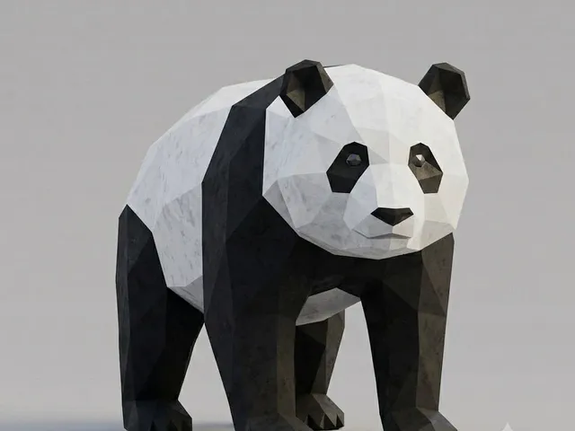 Low Poly Panda