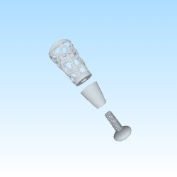 Pet Prosthetic 3D Model (READ DESCRIPTION)