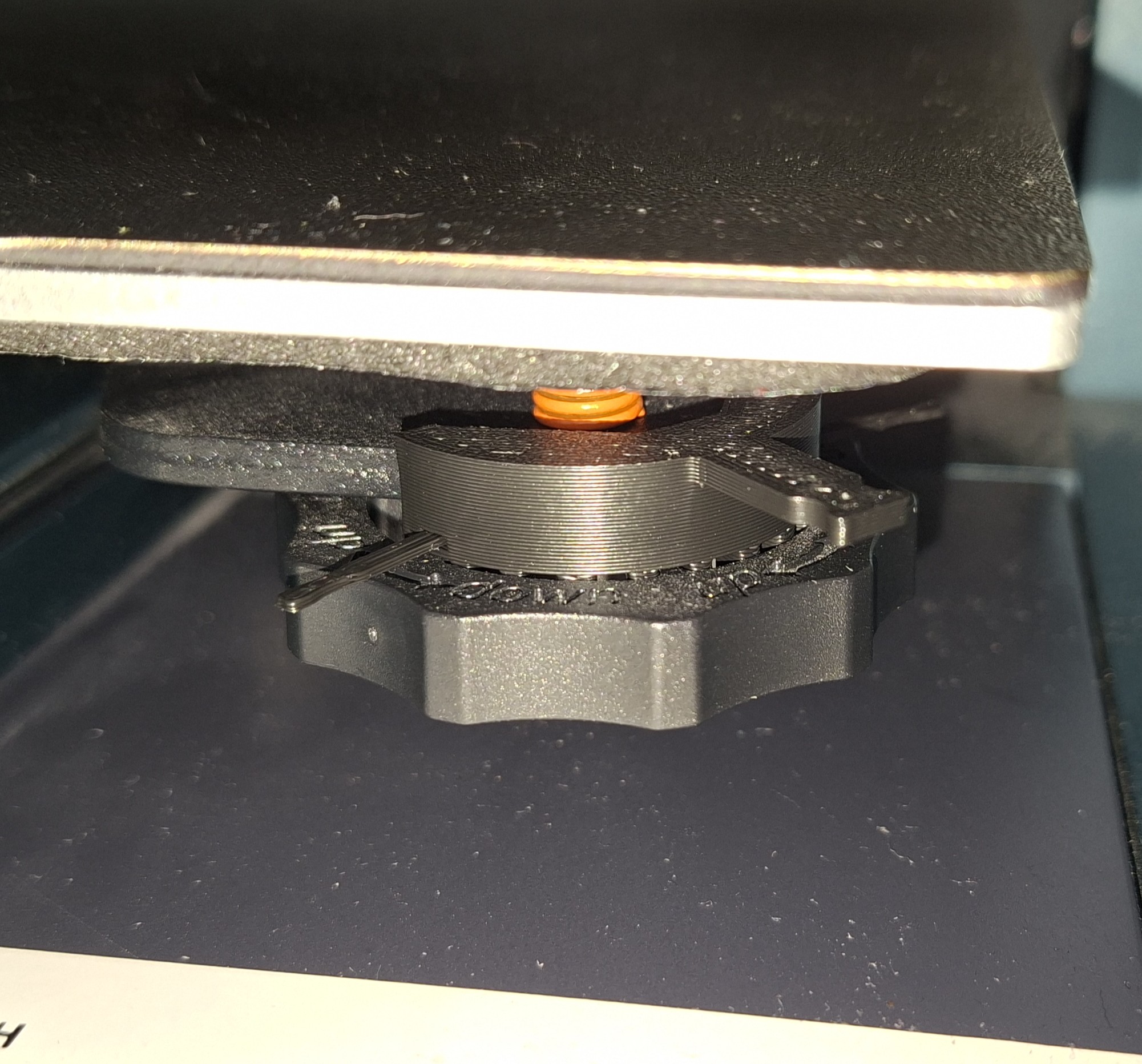 Elegoo Neptune 4 Pro (+others?) Bed Screw Lock (no disassembly required)